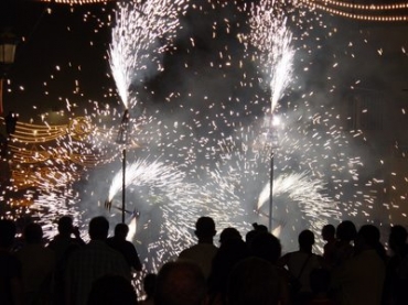 Street Fireworks are popular all year round in Guardamar!